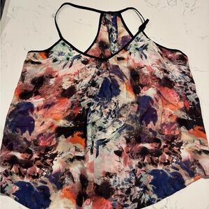 Floral Multicolor Women's Top